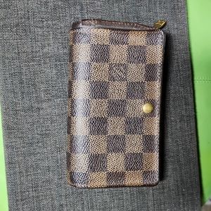 Louis Vuitton Damier Ebone Snap Wallet